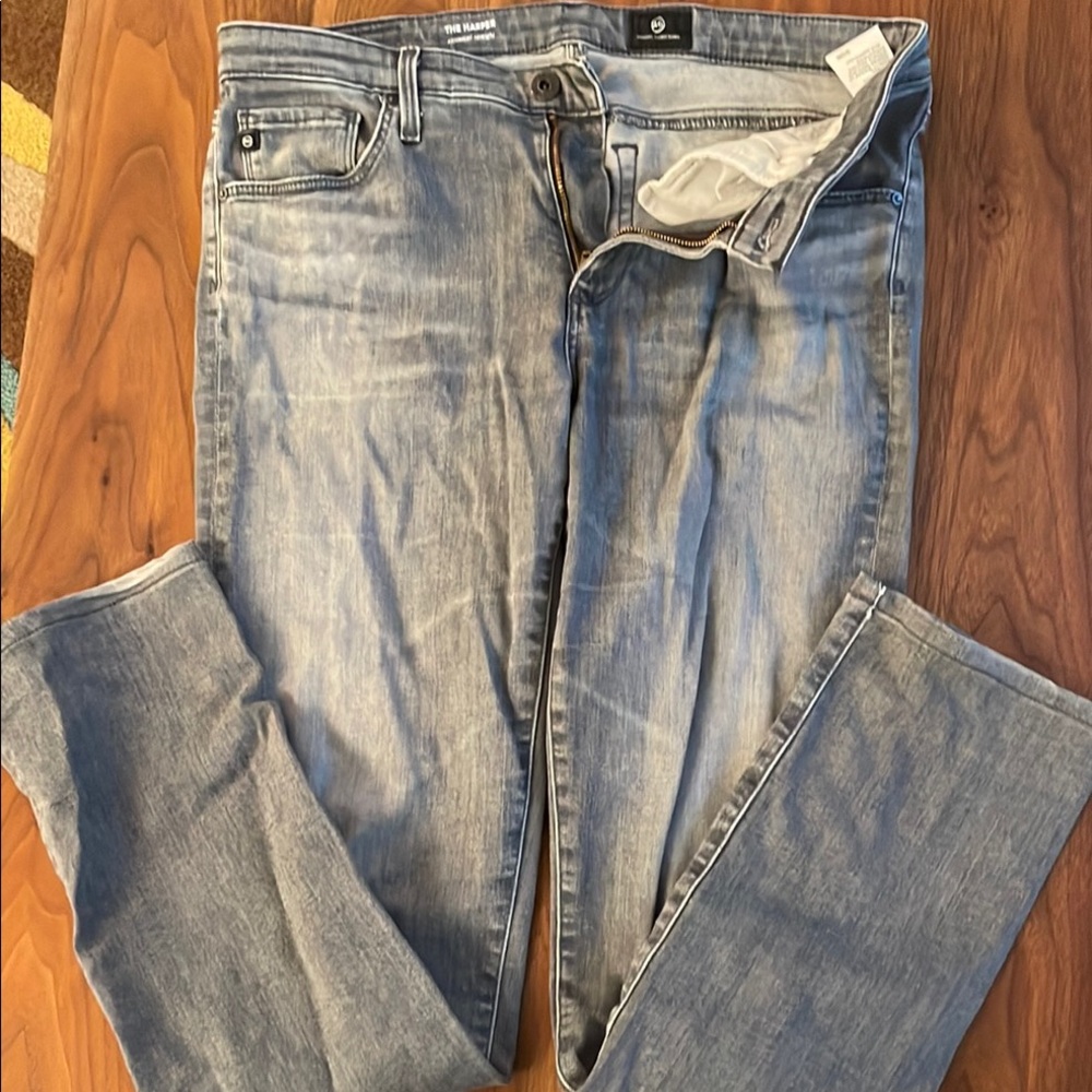 AG Harper grey jeans size 30 slim fit